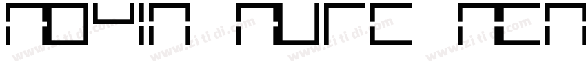 Nokia Pure Headline字体转换